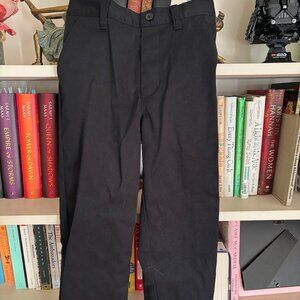French Toast Boys Pull-on Relaxed Fit School Uniform Pant EUC Black - Size 6 Boy
